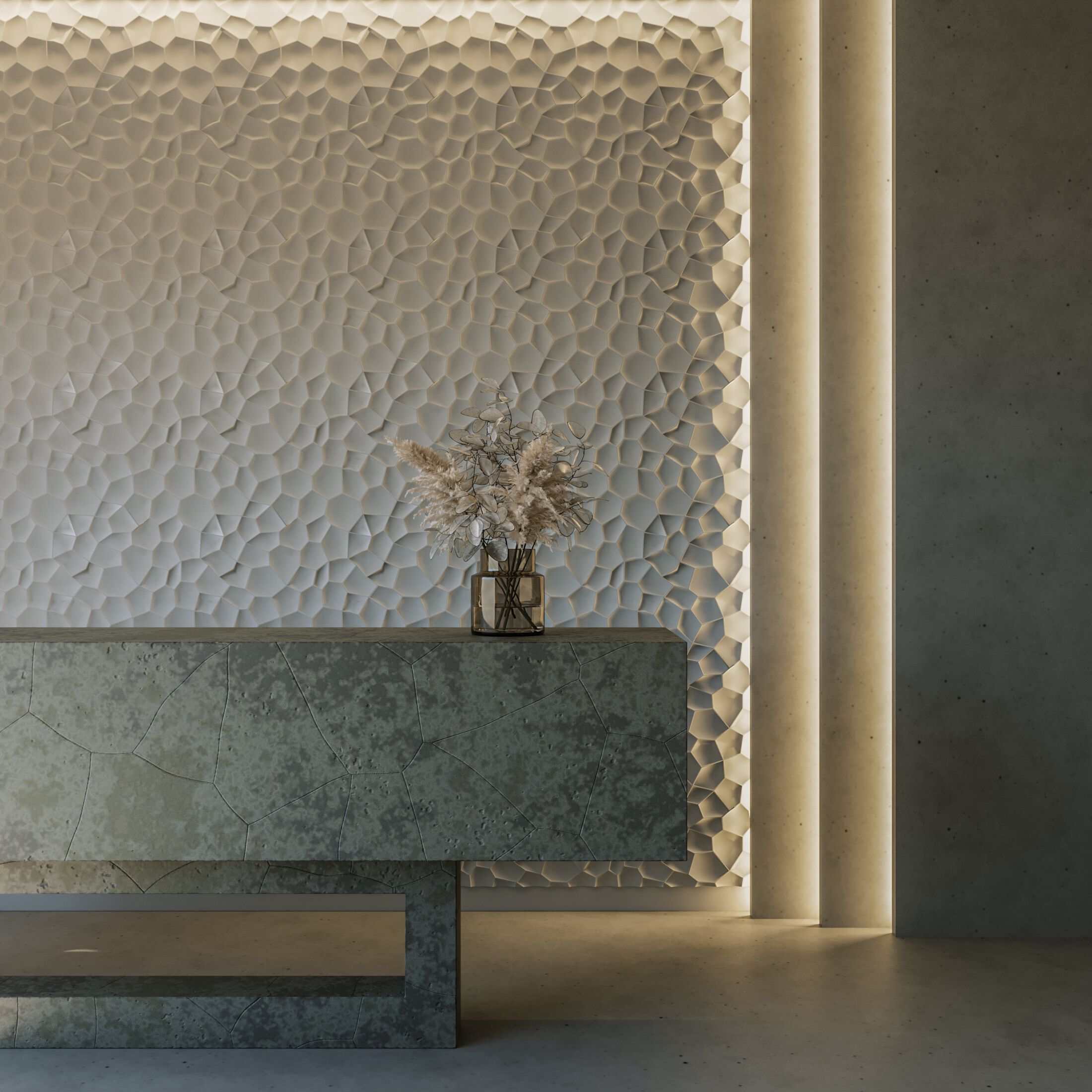 Трехмерное гипсовое покрытие WallDeco M-Modern ARCH-00023814 - Вид №6