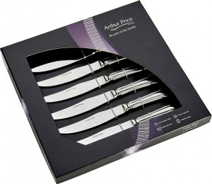 10602164 Arthur Price Набор ножей для стейка Arthur Price "Дюбарри", 6шт, п/к Сталь 18/10