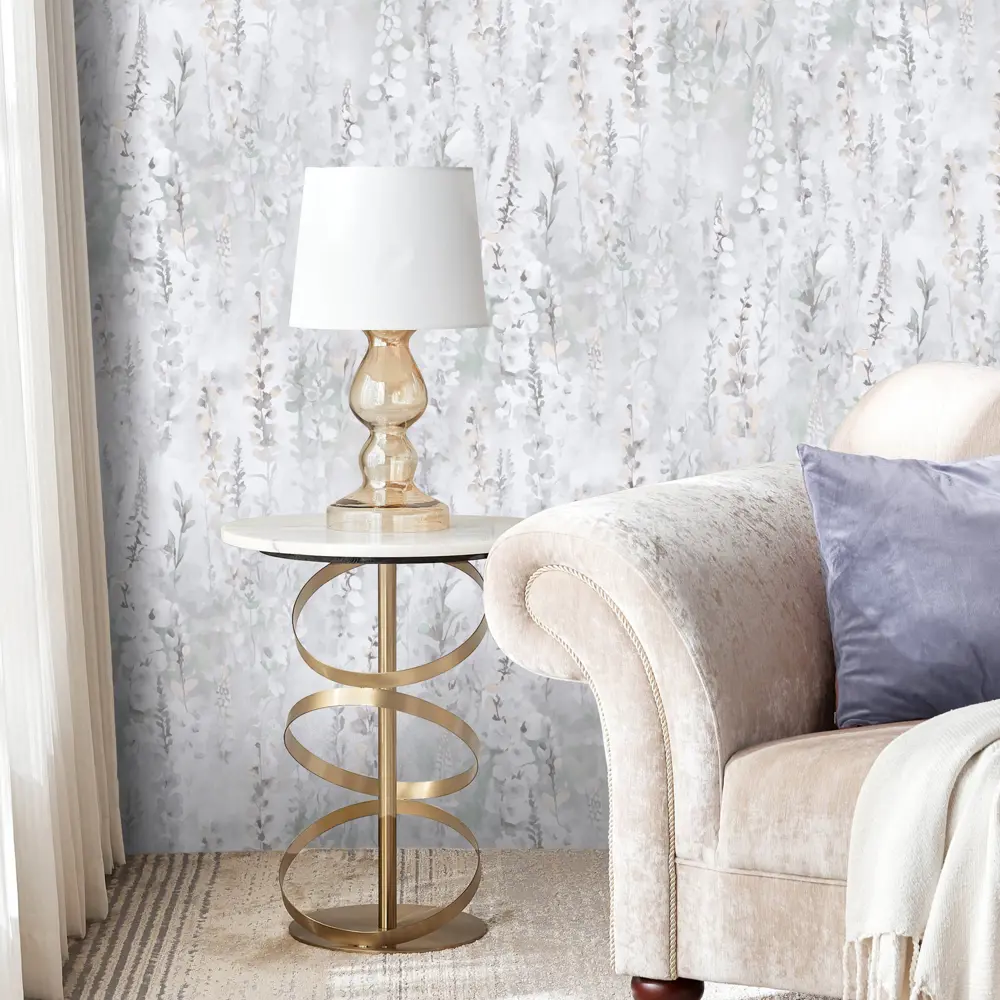 Обои флизелиновые Erismann Долорес серые 1.06 м 60322-03 STLM-2040004 - Вид №4