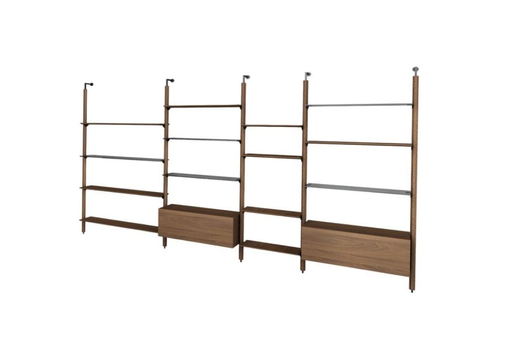 Книжный шкаф из массива дерева Pacini & Cappellini Octagon ARCH-00064582 - Вид №1