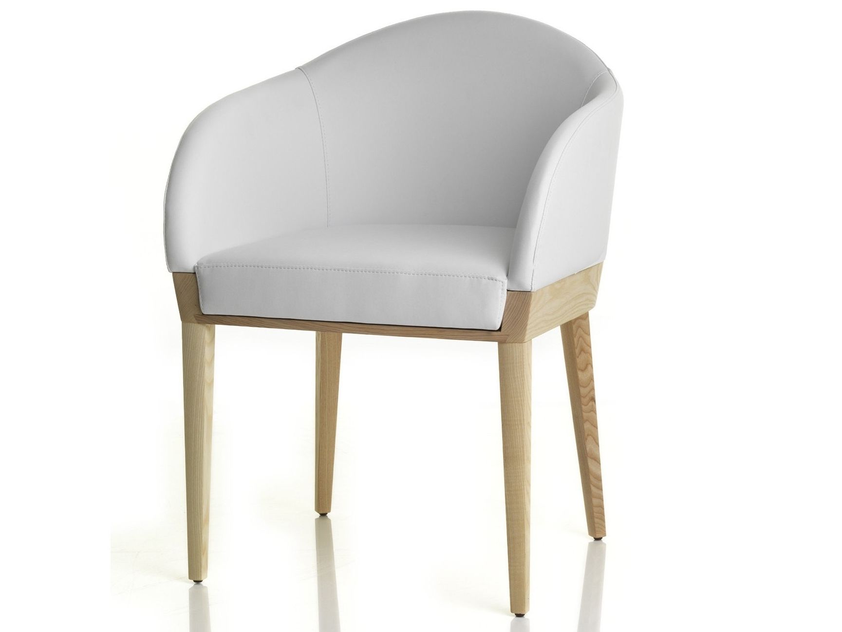 Кожаный стул с подлокотниками ALMA DESIGN ARCH-00141193