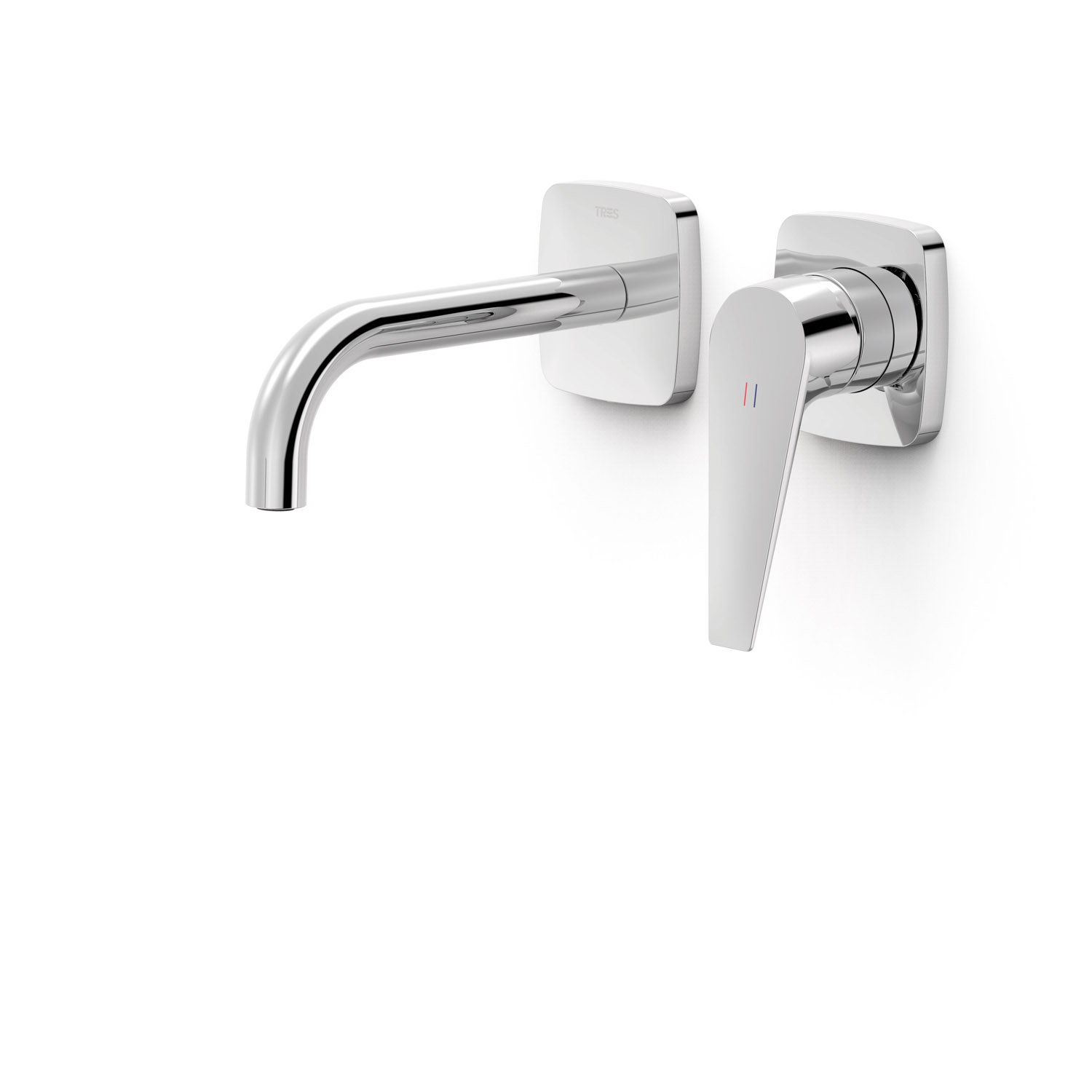 Скрытый смеситель для умывальника CANIGÓ PLUS с одной ручкой-21830001 TRES Canigo