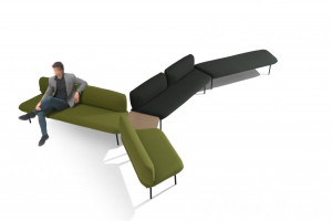 087146 Модульный диван 451AA Capdell Insula