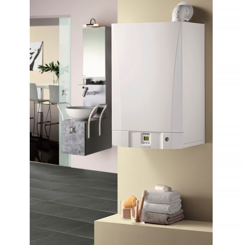 Котел газовый настенный De Dietrich ZENA MS 24 одноконтурный открытый 24 кВт CZB46124352 - Вид №1