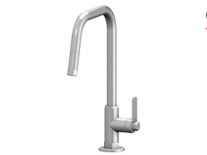 Смеситель для кухни с поворотным изливом