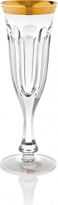 35366 Moser Фужер для шампанского 140мл "Леди Гамильтон" Хрусталь бессвинцовый