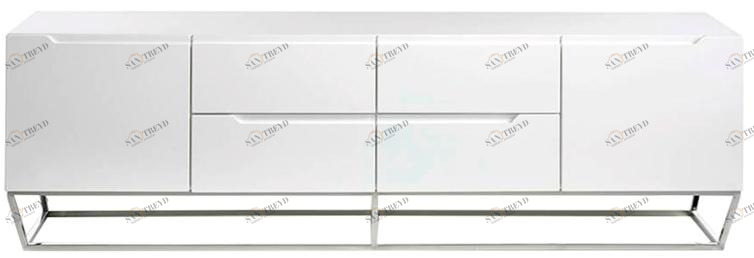 Angel Cerdá Тумба под телевизор из лакированной мдф с ящиками Urban deco 3105 cp1801-tv Angel Cerda