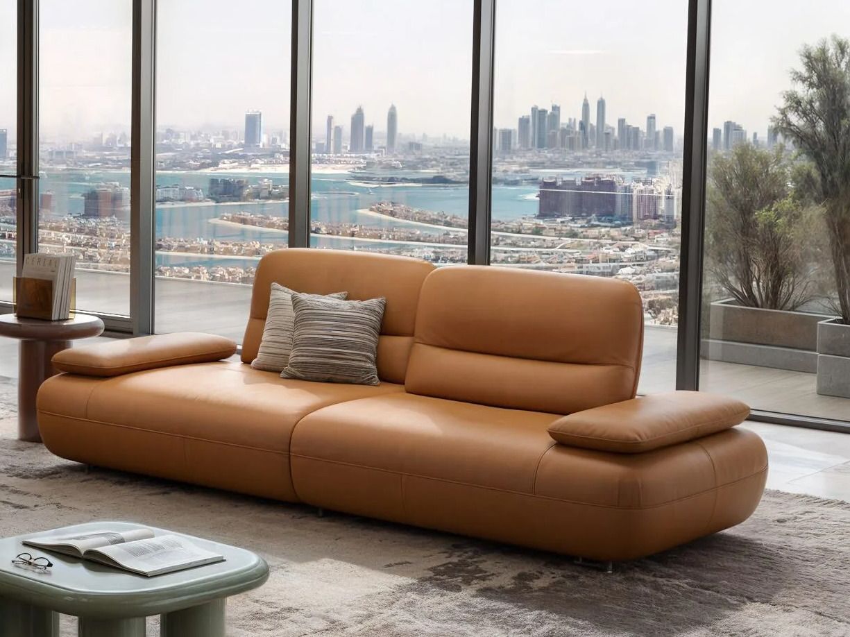 3-местный кожаный диван Sofanella Дубай ARCH-00045684 - Вид №3