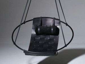 Кожаное подвесное сиденье