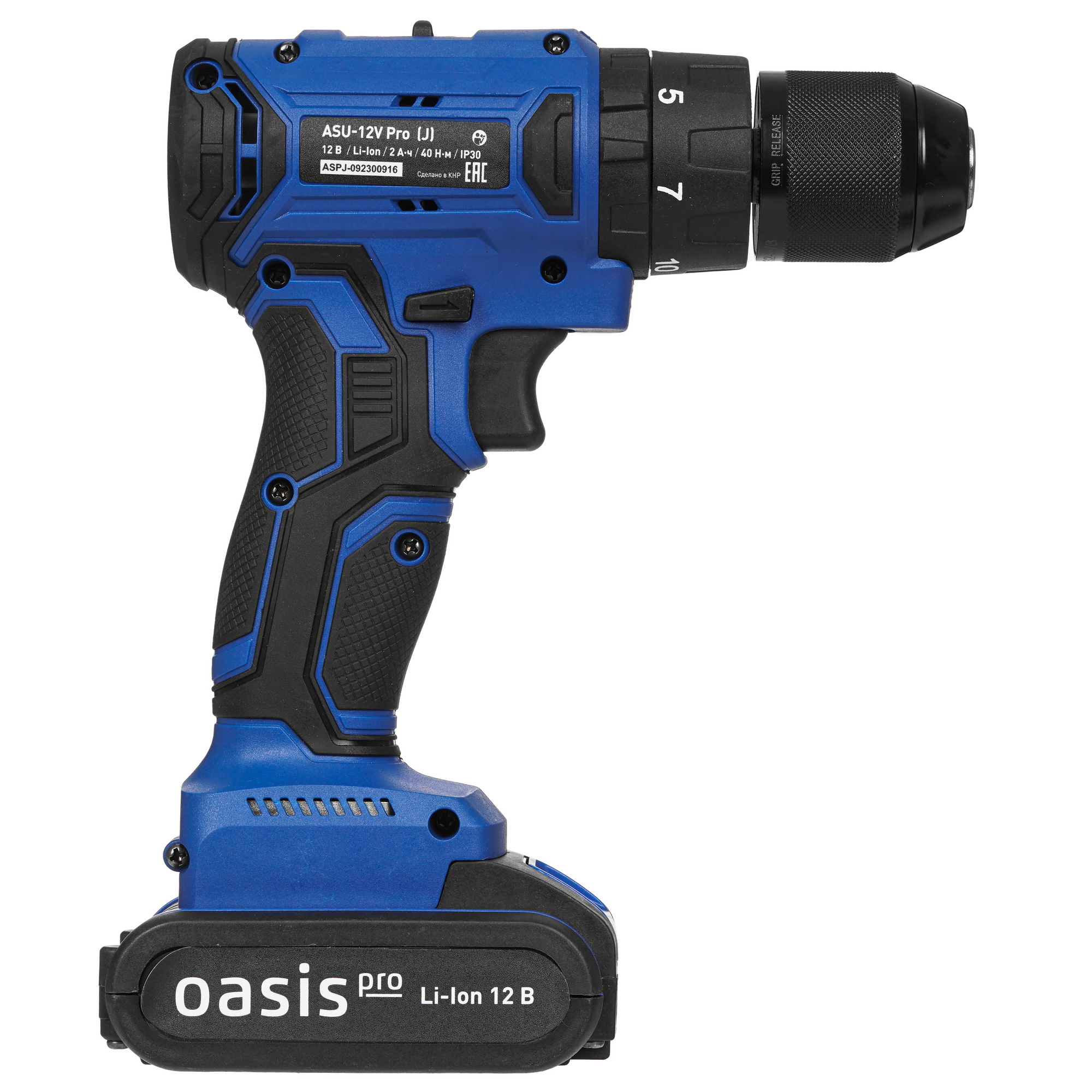 Шуруповерт Oasis ASU 12V Pro 9125048 STDN-0050997 - Вид №2