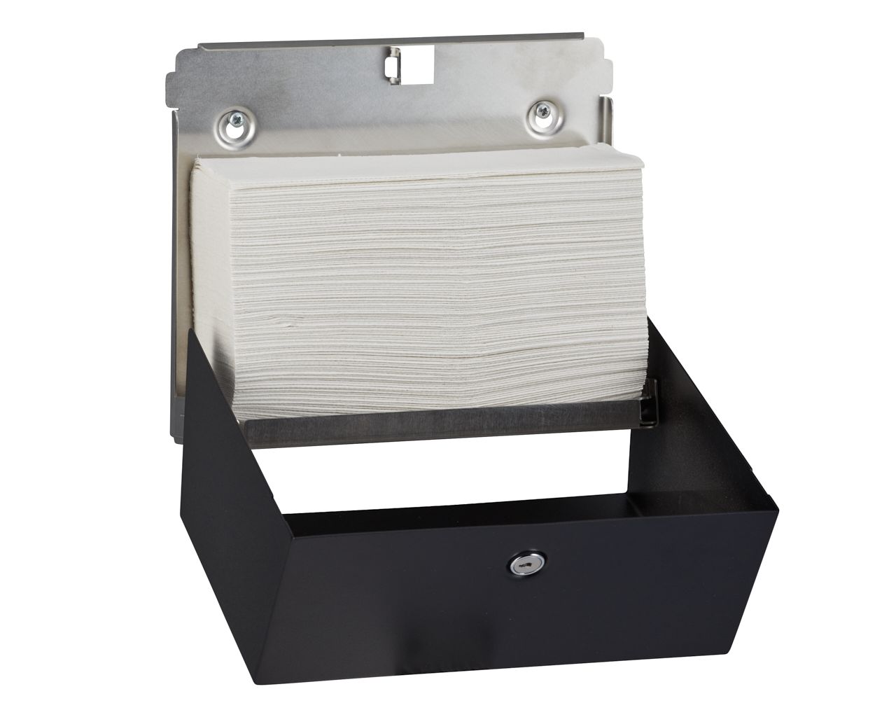 ASC206 Складной полотенцесушитель STELLA SLIM BLACK LINE MINI, черный Merida  - Вид №4