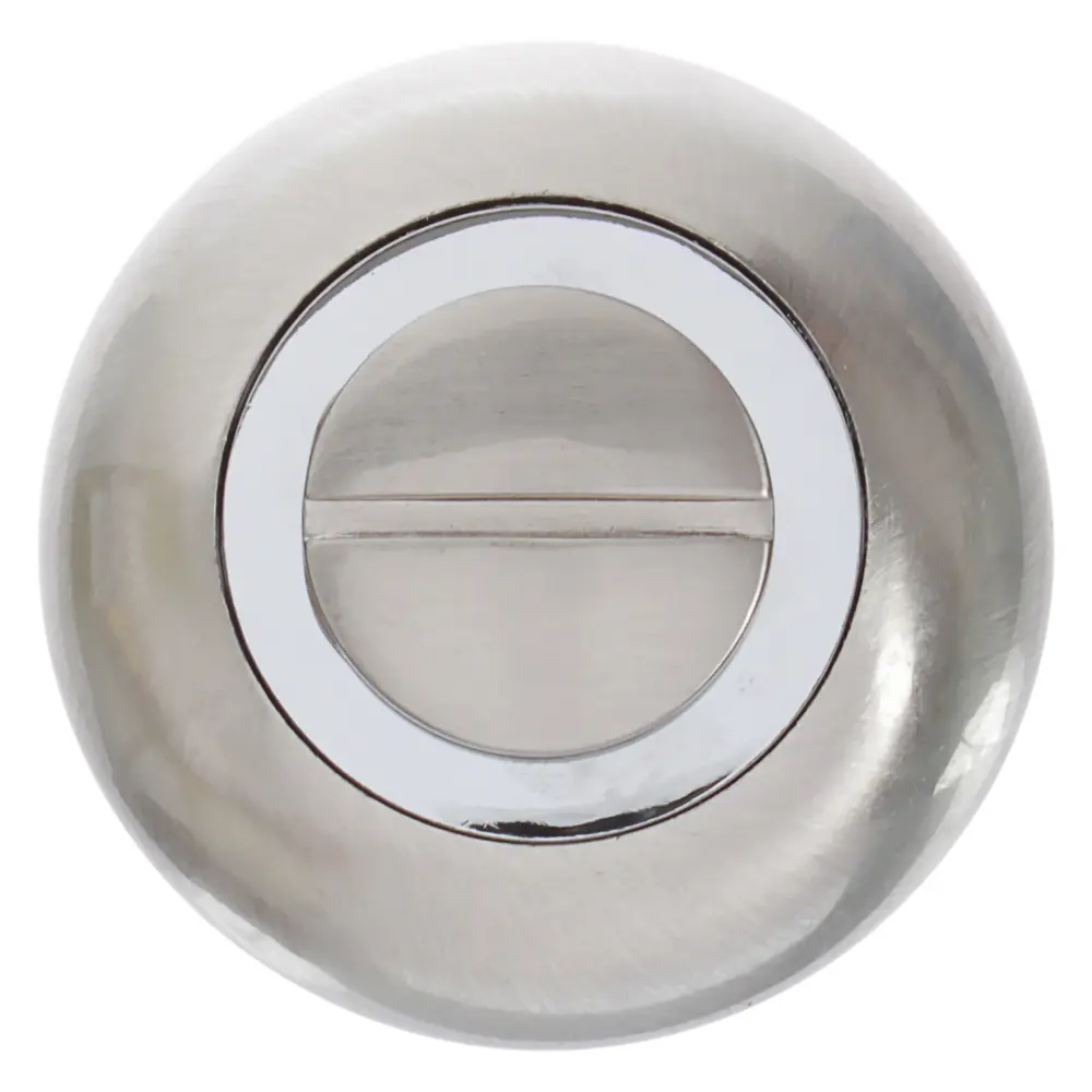 Фиксатор-вертушка для дверей Inspire круглый, цвет никель STLM-2126558