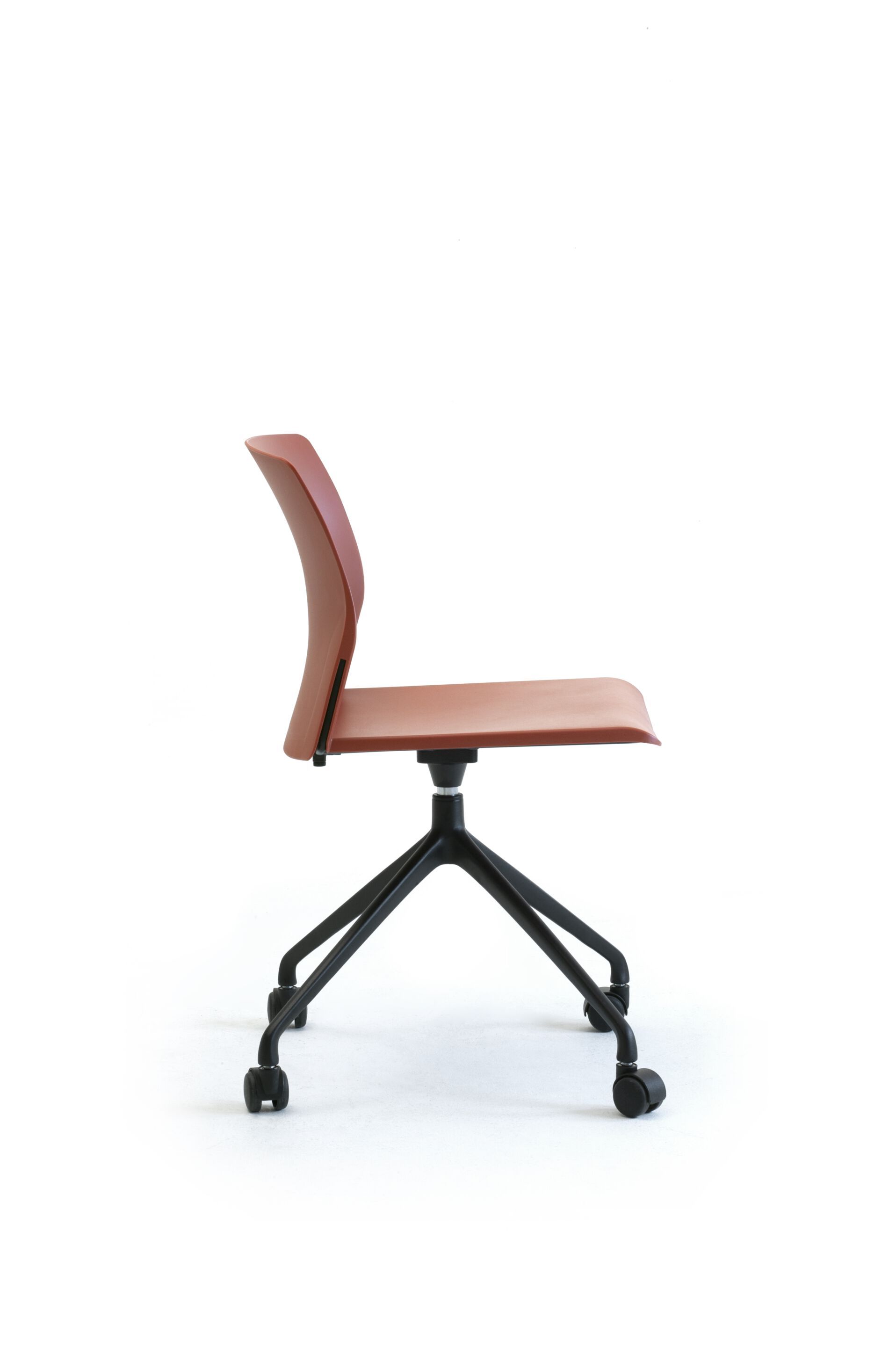 Рециркулированный пластичный стул офиса деятельности с колесами Leyform Ocean ARCH-00144714 - Вид №3