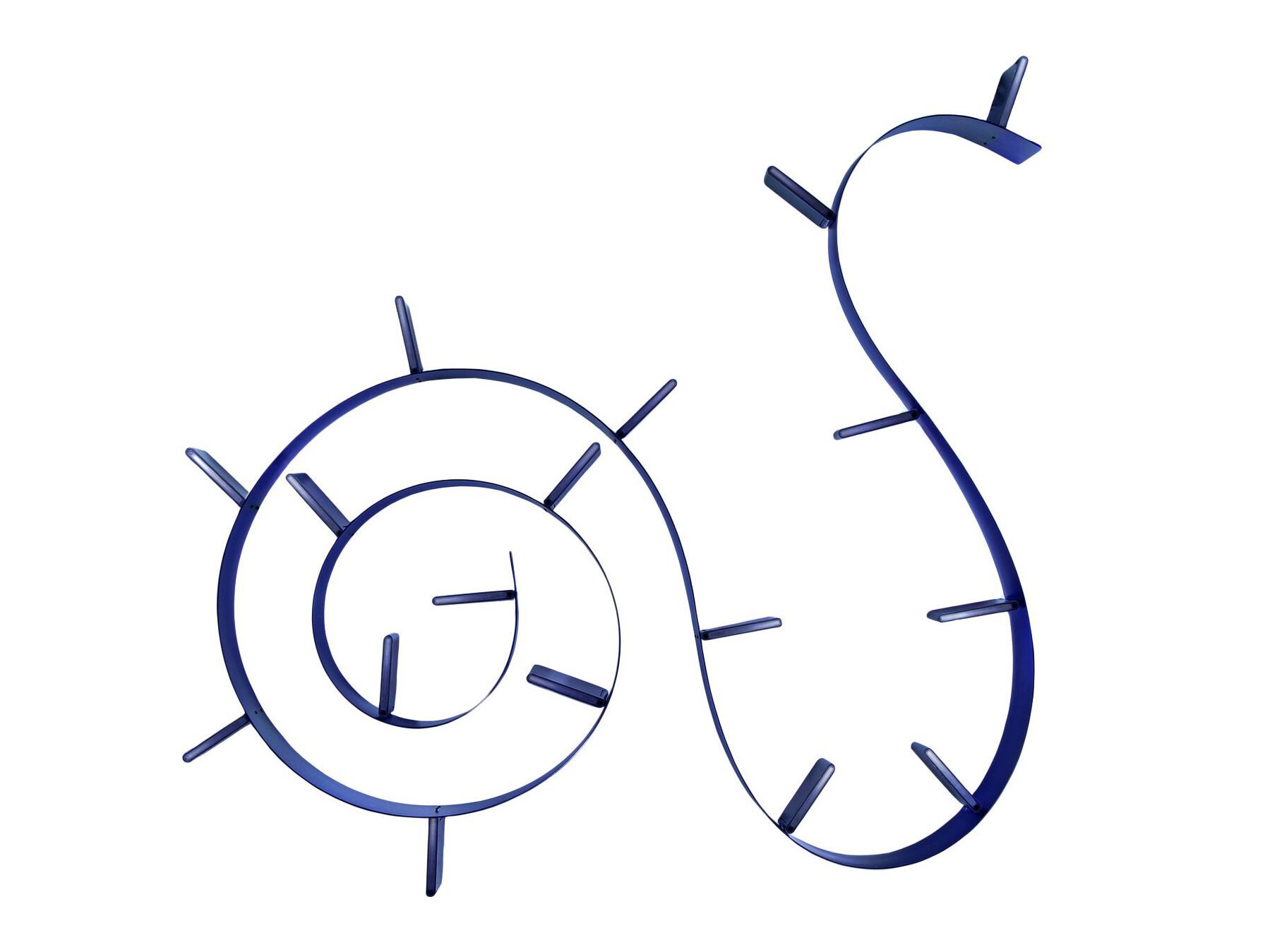 Книжный шкаф из инженерного пластика Kartell BOOKWORM 17 ARCH-00007984 - Вид №4