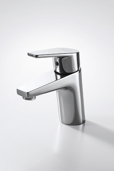 Смеситель для ванной комнаты на раковину низкий LINE F15299C-1 bravat - Вид №1