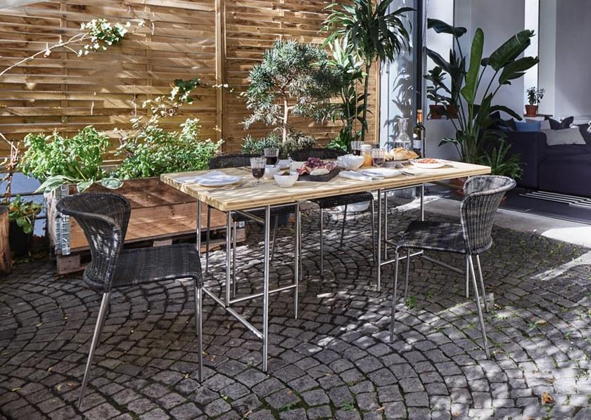 Richard Lampert Стул из ротанга с подлокотниками sun-id-1418935 - Вид №4