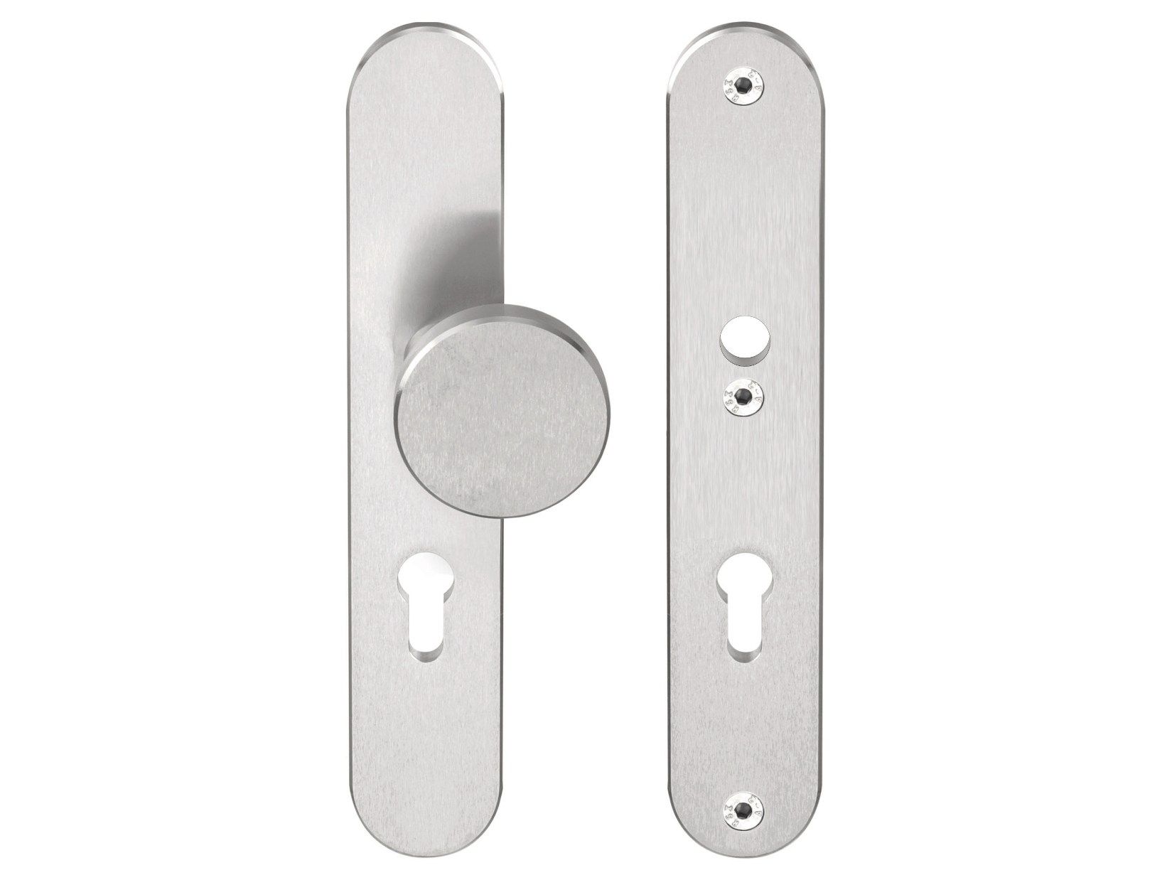 Дверная ручка из нержавеющей стали с замком Formani основы ARCH-00019037