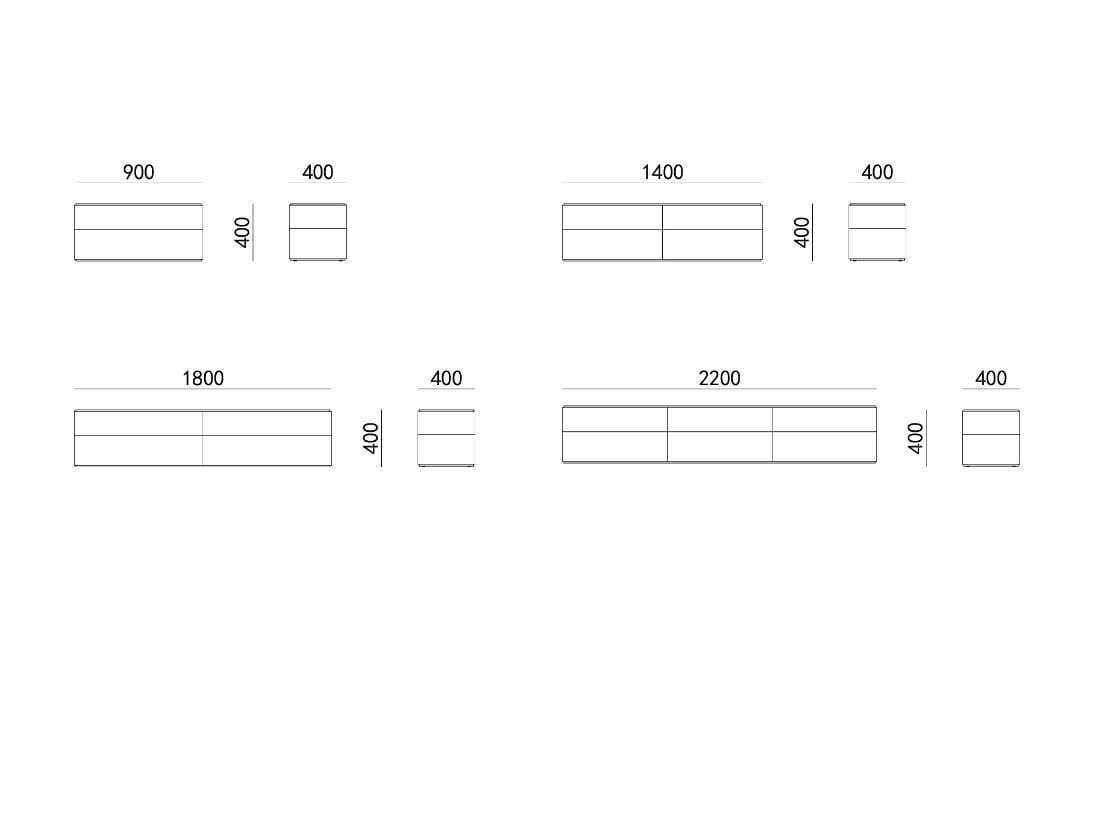 ТВ шкаф с книжным шкафом HC28 maison Fond ARCH-00044805 - Вид №1