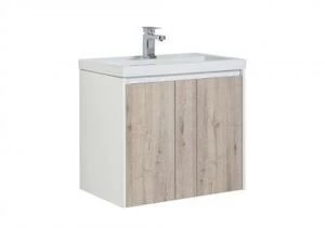 Тумба под раковину Aquanet Клио 70 дуб кантри/белый