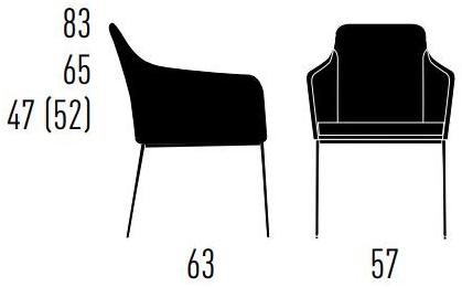 KFF Мягкое кресло с подлокотниками Youma sun-id-1419750 - Вид №2