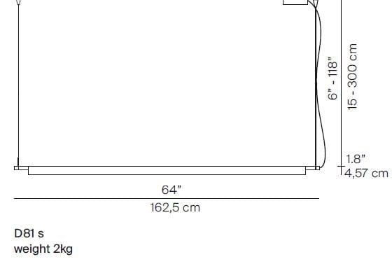 Алюминиевый светодиодный подвесной светильник LUCEPLAN Compendium ARCH-00088078 - Вид №2