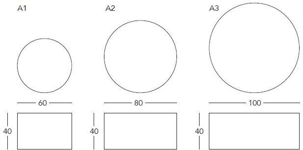 Real Piel Пуф из круглой ткани с обивкой sun-id-1447863 - Вид №11