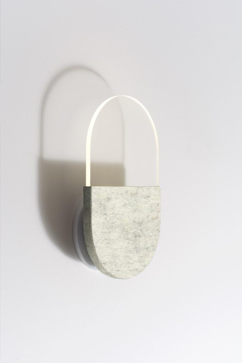 ANDlight Настенный светильник из фетра Slab sun-id-1418254 - Вид №2