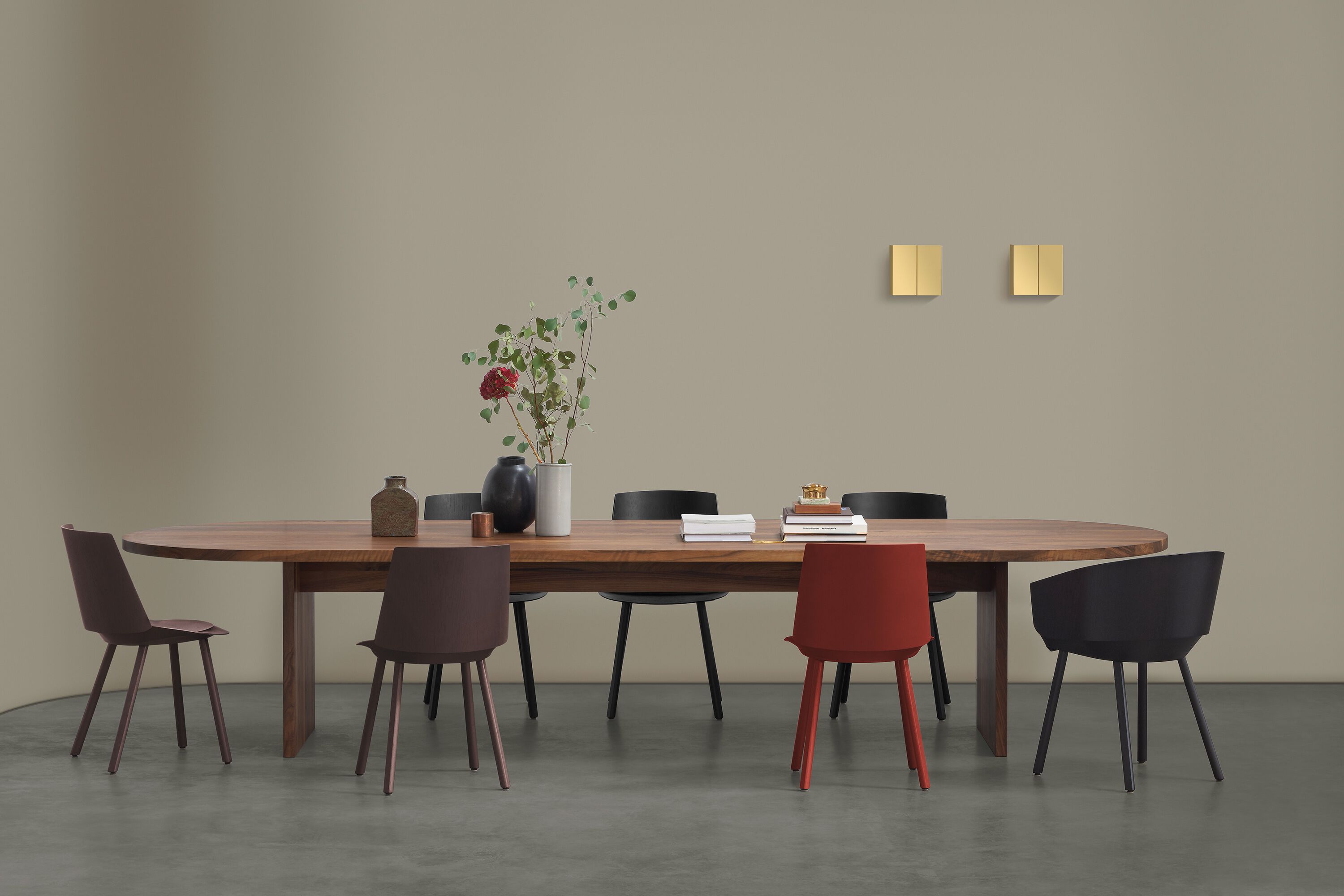 Овальный стол из массива дерева e15 ASHIDA ARCH-00027727 - Вид №7