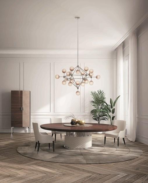 Capital Collection Круглый обеденный стол из дерева sun-id-1347879 - Вид №3