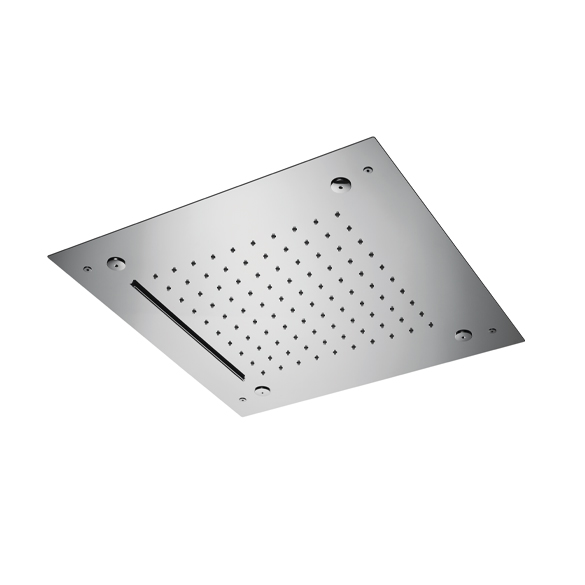 82060 Квадратная головка 430 × 430 встраиваемая / дождевая струя + струя тумана + струя водопада HORUS Range Hydro 