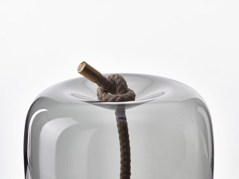 BROKIS Настольная лампа из дутого стекла Knot Pc1078 - Вид №3