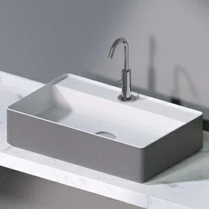 L621216 Накладная раковина на столешницу  прямоугольная A. e T. Italia Fly