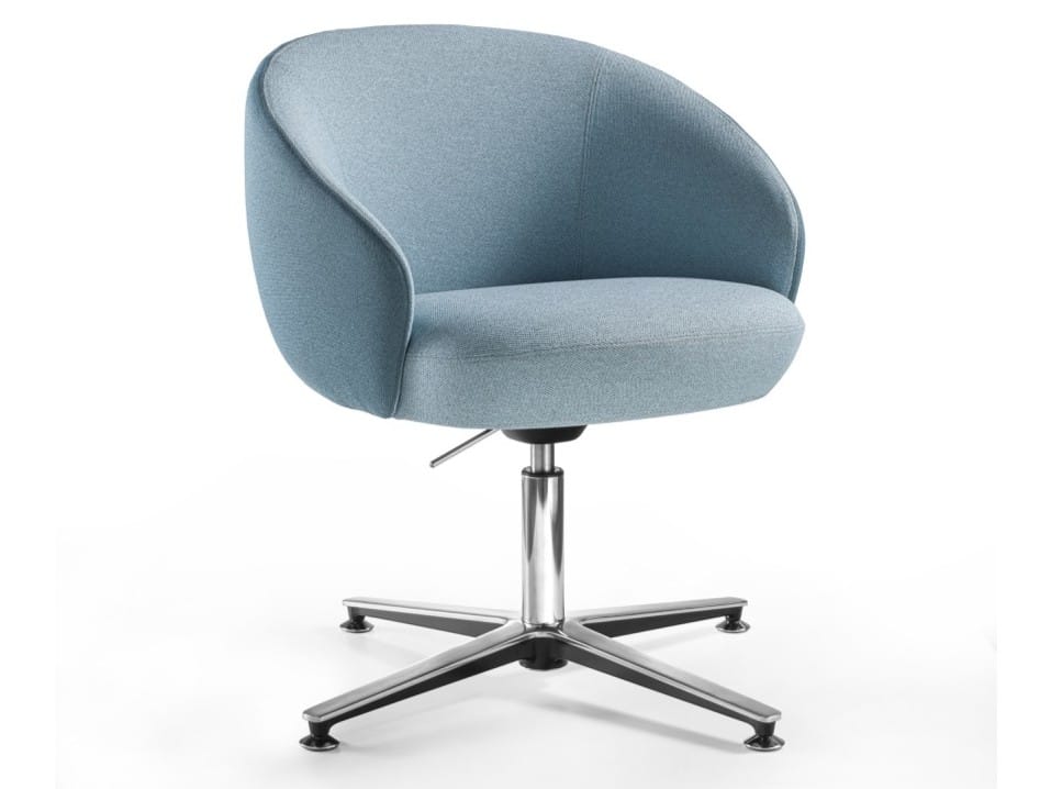 Спицевое вращающееся кресло с подлокотниками Sesta Botero Mignon ARCH-00150473