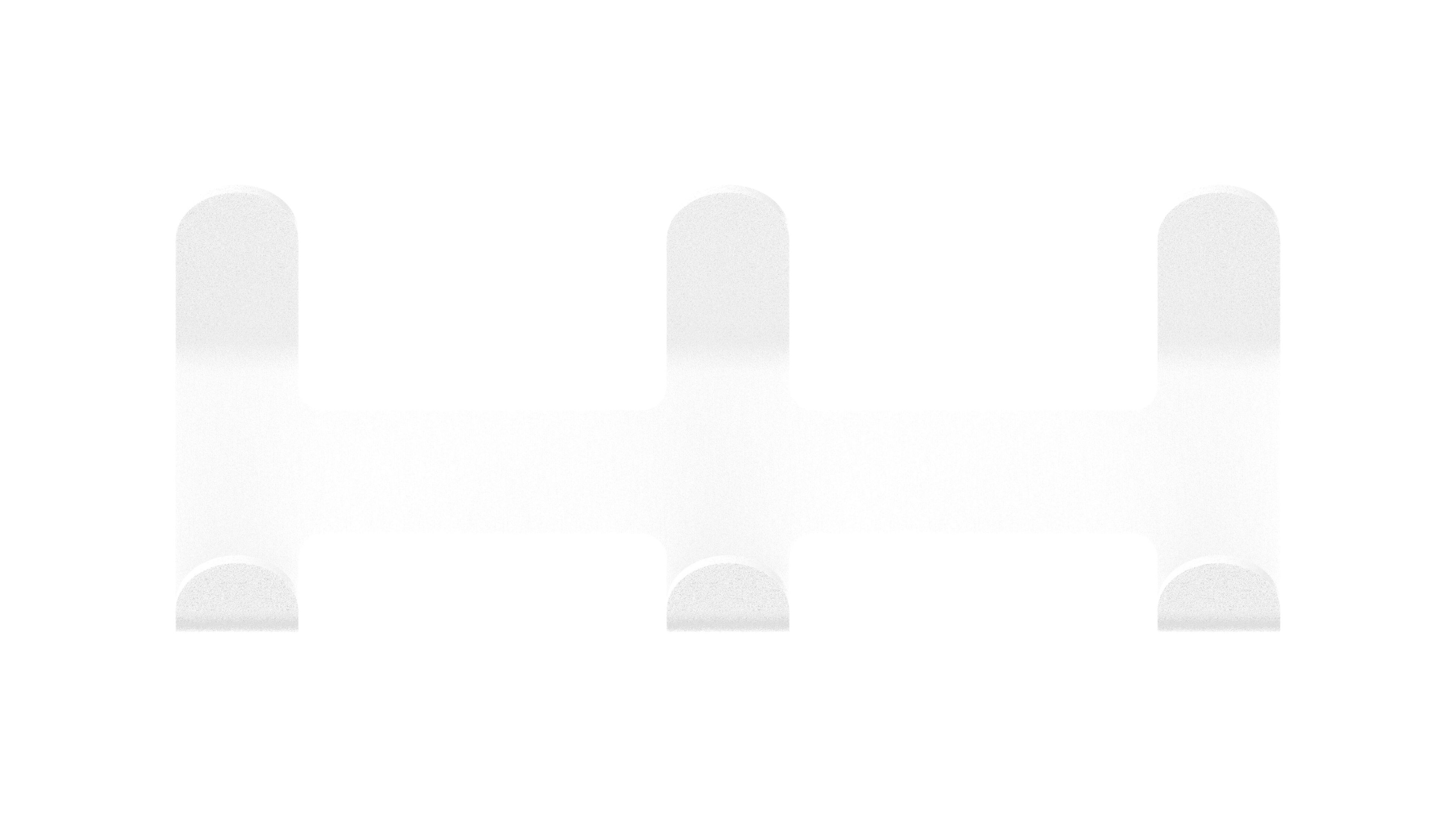 Стальная настенная вешалка с порошковым покрытием FUNCTIONALS SEI ARCH-00141446 - Вид №14