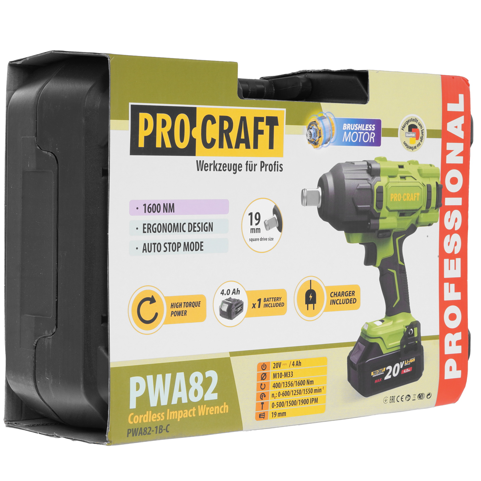 Гайковерт Procraft PWA82 9277904 STDN-0122796 - Вид №8