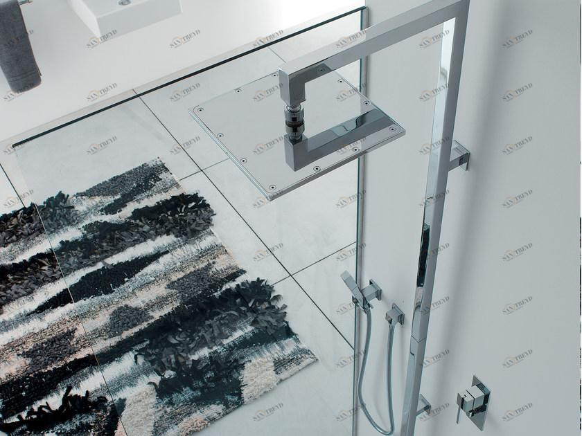 ZAZZERI Настенная душевая стойка с ручным душем Soqquadro sun-id-1399708