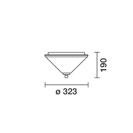 Алюминиевая головка полюса Сид заливки формы iGuzzini Сумерки ARCH-00047474 - Вид №6