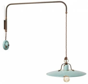 FERROLUCE Регулируемый керамический настенный светильник Country C1447