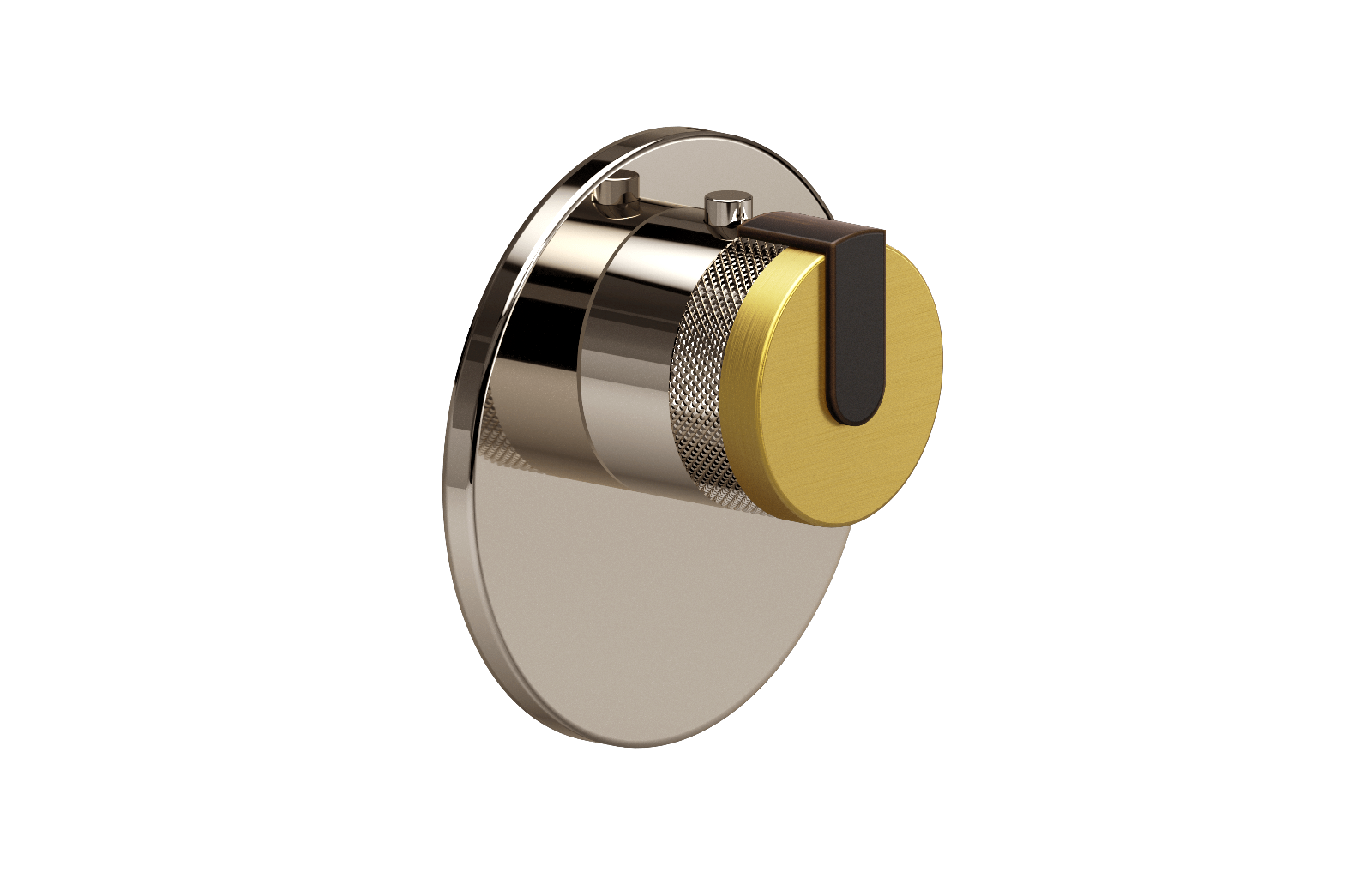 E-8027-R1BAUE-L1OB-PN-T Термостатический переключатель 3/4-Внешняя часть GRAFF MOD+
