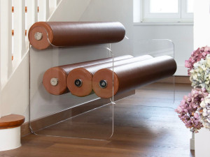 Мягкая скамья со спинкой