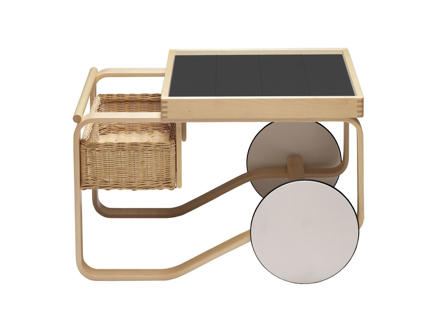 Тележка для еды из березы Artek 900 TEA TROLLEY ARCH-00094584 - Вид №1