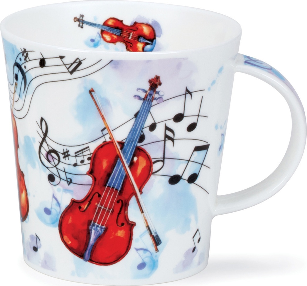 10672710 Dunoon Кружка Dunoon Скрипка.Кернгорм 480мл, фарфор Фарфор костяной 