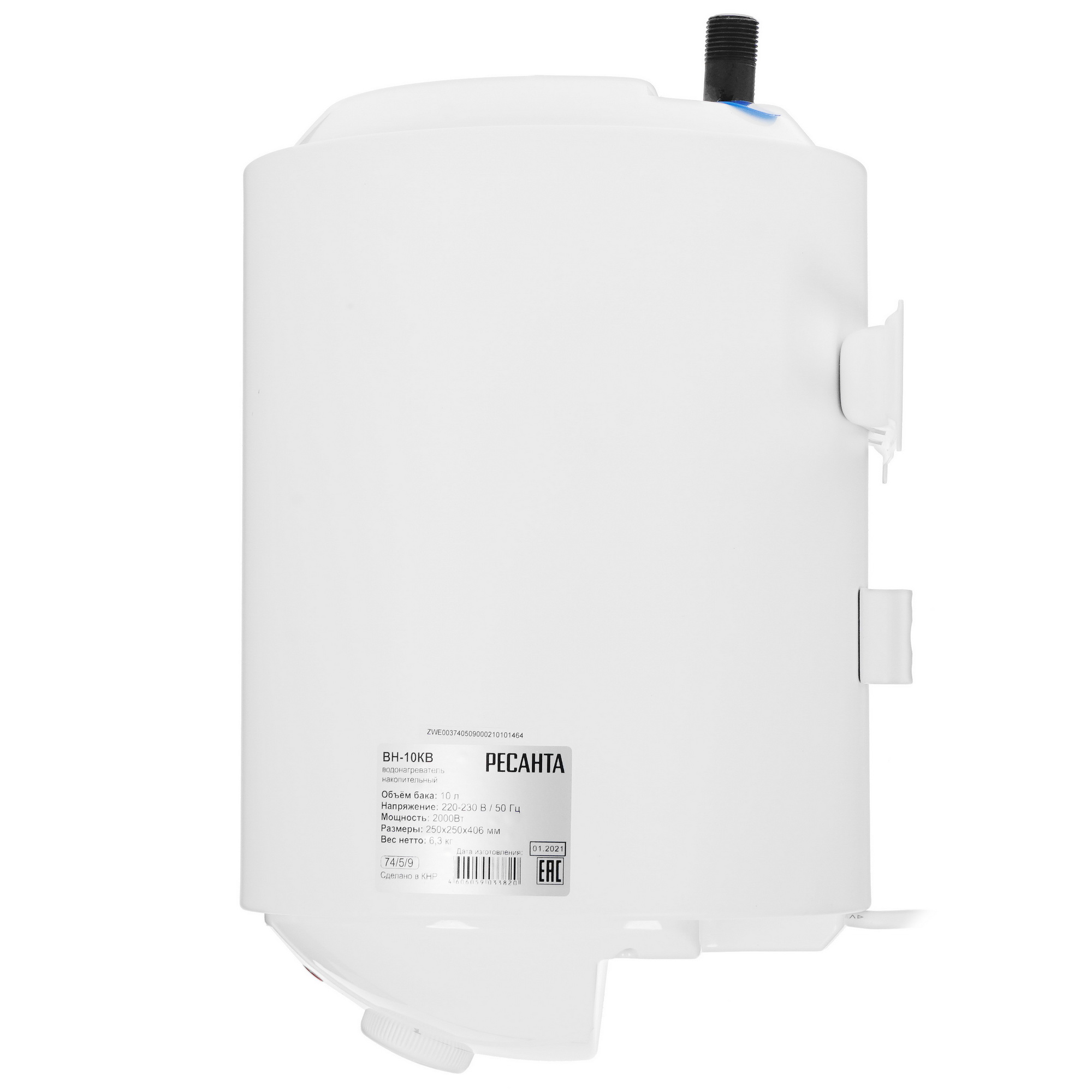 5347937 Водонагреватель электрический Ресанта ВН-10КВ STDN-0143551 - Вид №2