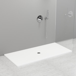 704914 Душевой поддон из акрила h3 с антислипом белый в комплекте с сифоном., цвет Белая глазурь Kerasan DOCCIA Италия