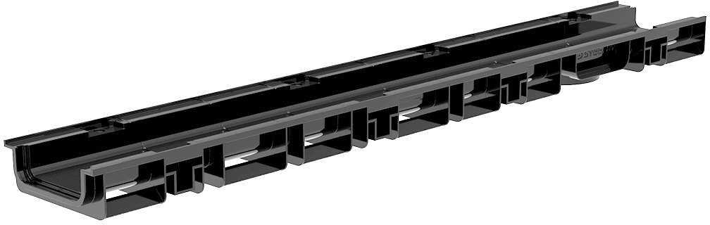 Р1055С Лоток пластиковый SteeStart DN100 H 55 ГеоПластБорд