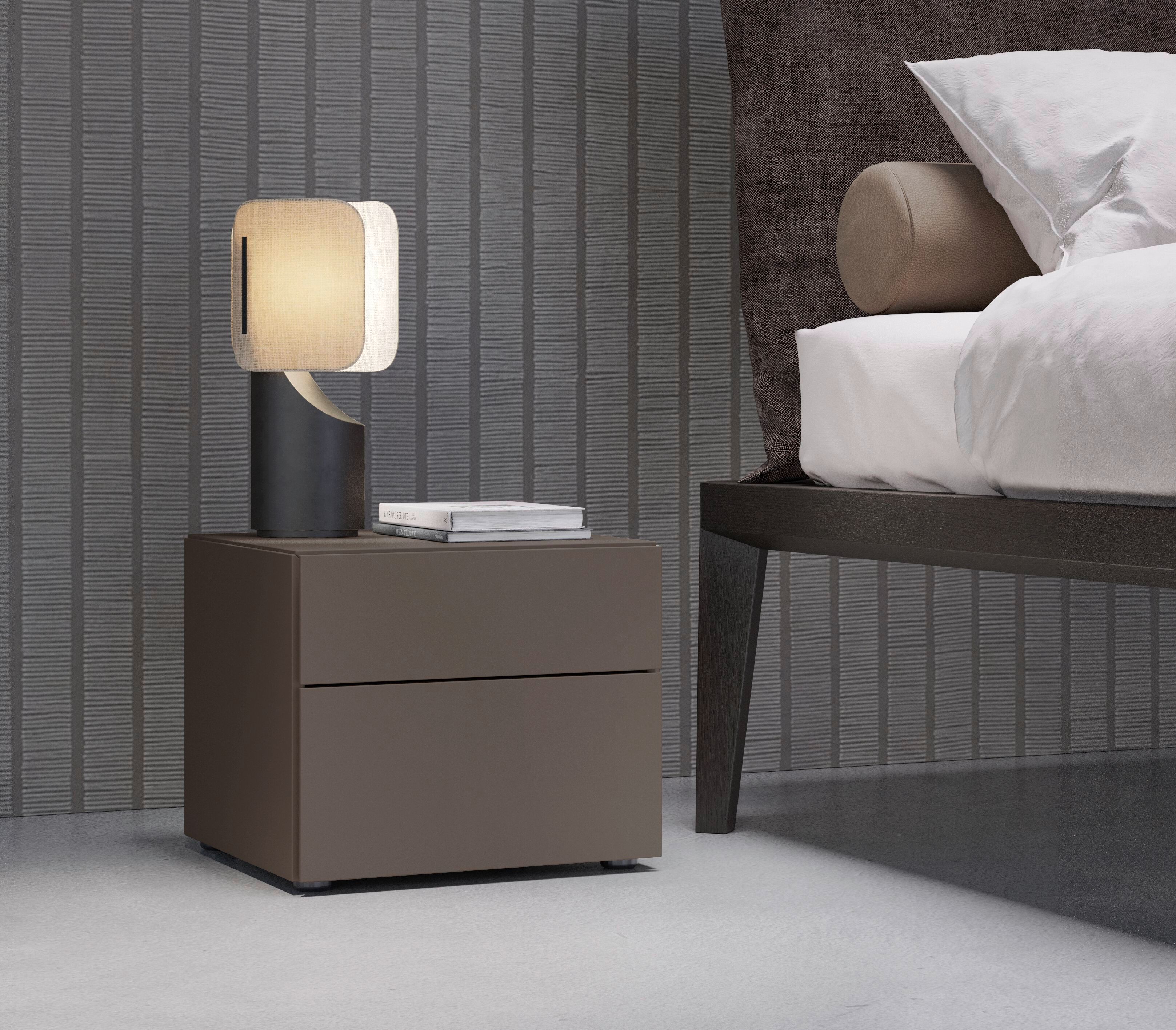 Деревянная прямоугольная тумбочка с ящиками Olivieri ARCH-00004760 - Вид №1