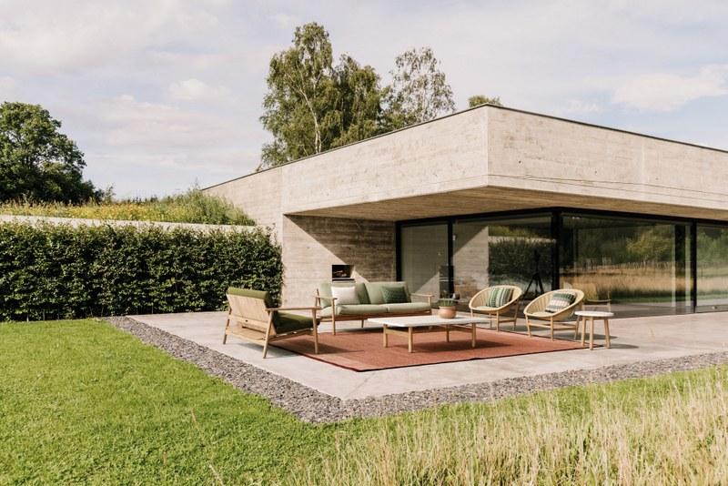 Kettal Садовый диван из дерева Riva #26500 - Вид №2