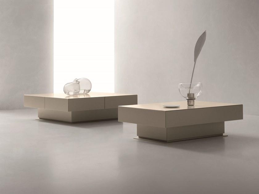 ZANETTE Лакированный прямоугольный журнальный столик с вещевым ящиком sun-id-1481463 - Вид №2