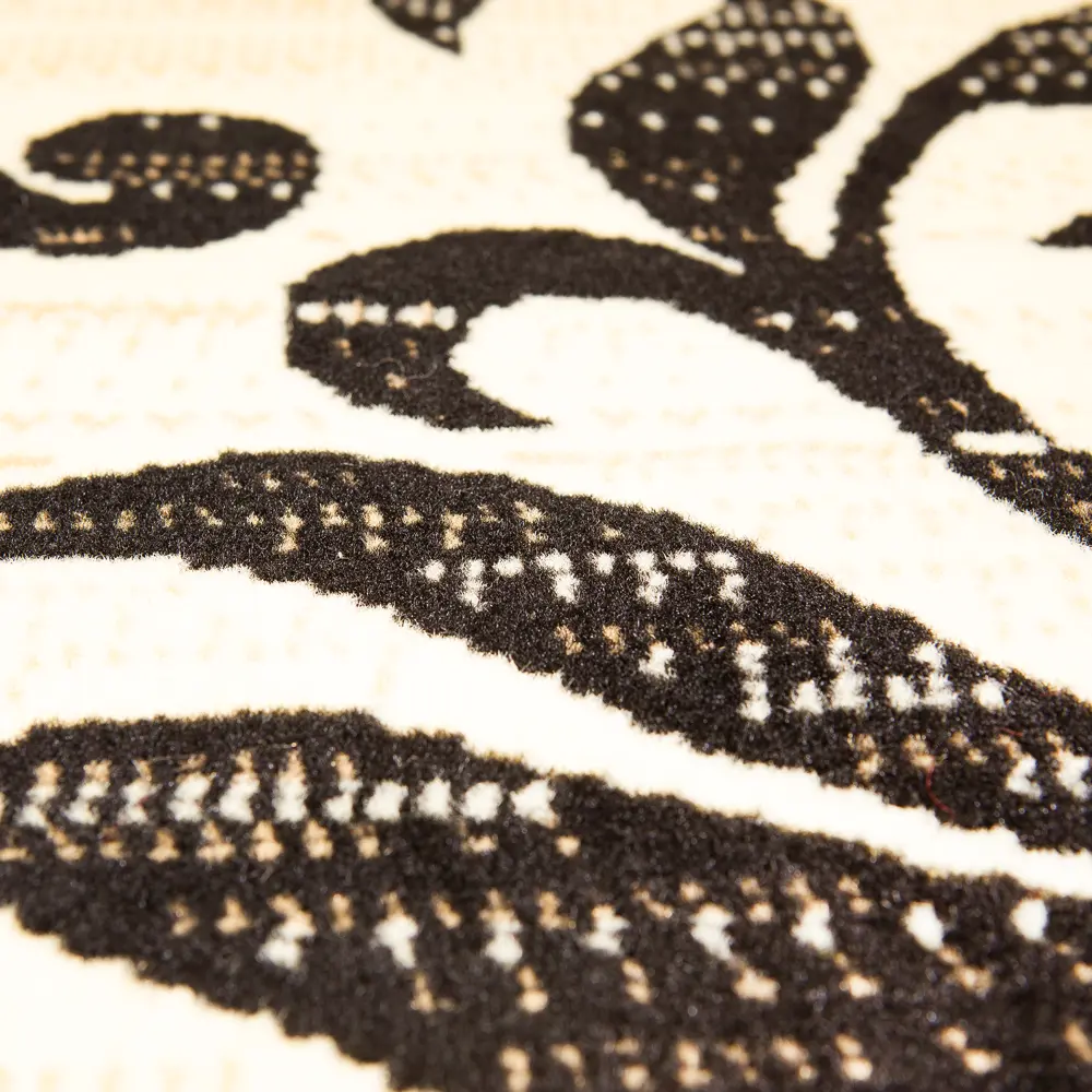 Ковер полипропилен Лагуна D160 KS 80x150 см цвет черный MERINOS STLM-2208735 - Вид №3