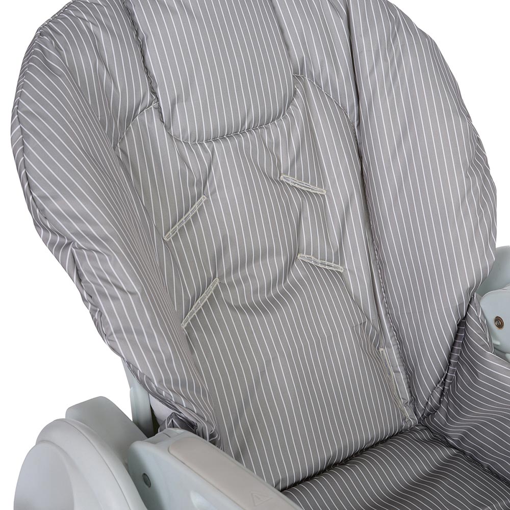 Съемный чехол для стульчика для кормления "Полосатик" (водостойкое покрытие) VAMVIGVAM  281620 Серый Santreyd  - Вид №1